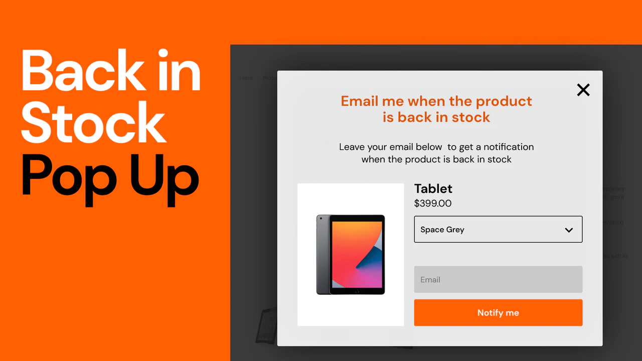 SpurIT Back in Stock Alerts